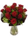12 rose rosse confezione elegante